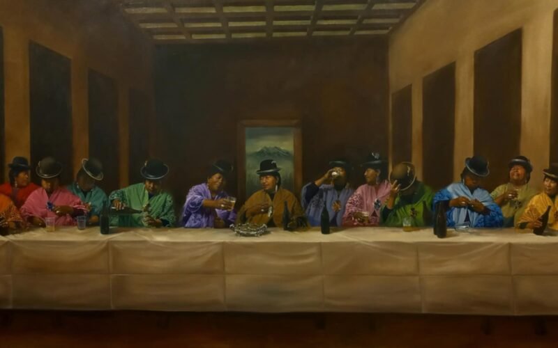 Cristian Laime, el pintor que ‘indianiza’ la historia del arte: “Es ineludible contemplar nuestro pasado para retratar nuestro tiempo”