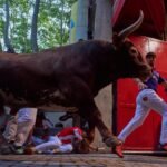 Quinto encierro de San Fermín | El quinto encierro borra la mala fama de los toros de Jandilla: una veloz, limpia y emocionante carrera