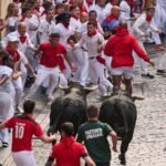Primer encierro de San Fermín, en imágenes