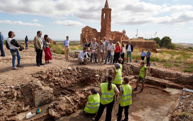 Una sinagoga medieval “excepcional”, descubierta en las ruinas de la antigua Belchite