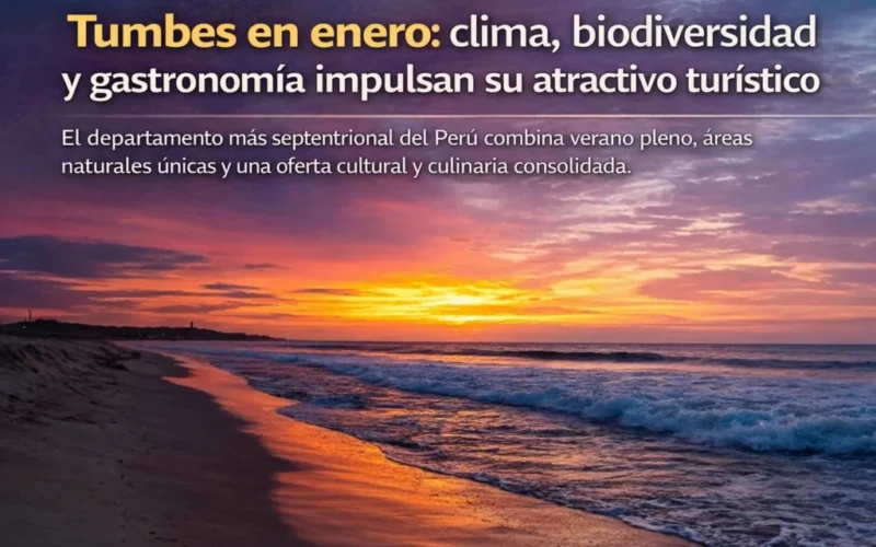 Tumbes en enero: clima, biodiversidad y gastronomía impulsan su atractivo turístico (VIDEO)