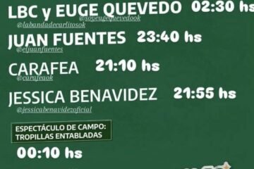 Carafea estará hoy en Jesús María 2026: horarios y cómo seguir la transmisión