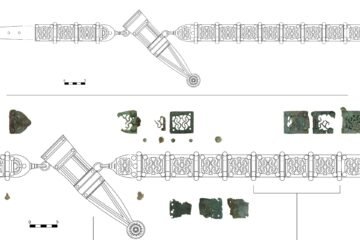 Hallado en una cueva asturiana el ‘padre’ de los cinturones que lucían los legionarios romanos