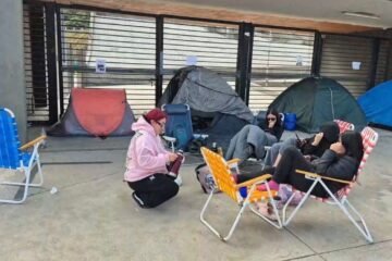 Airbag en Catamarca: fans ya acampan en el Estadio Bicentenario para llegar a la valla