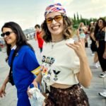 Cantando y bailando, así ha recibido Madrid a Bad Bunny: “Con ganas de perreo, pero sin entrada”