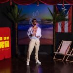 Brillante, tatuado y con una barba incrustada pelo a pelo: Bad Bunny ya ‘actúa’ cada día en el Museo de Cera de Madrid