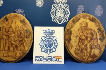 La Policía Nacional recupera dos óleos del siglo XVII desaparecidos hace casi 100 años