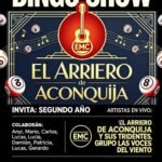 Premios, música y solidaridad: estudiantes organizan un Bingo Show para financiar su viaje de estudio