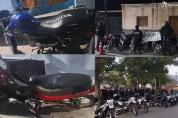 Intensos operativos policiales en Catamarca: nueve arrestados y quince motocicletas secuestradas
