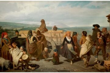 El Prado reúne las pinturas donde Valeriano D. Bécquer retrató las costumbres por provincias