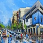 Artista Federico Gonzenbach homenajea a Guayaquil con muestras en el Centro Cultural Ecuatoriano Alemán y en Las Peñas