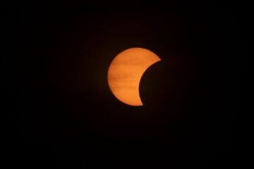 ¿Dónde estabas durante el eclipse?